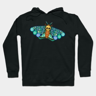 Stained glass moth Hoodie